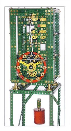 Descending Pendulum Clock