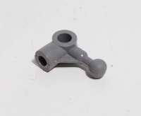 Angle Crank with Ball, grey plastic