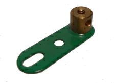 Crank, threaded boss (green)