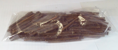 100 x Screwed Rod 50mm, non-magnetic