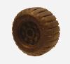 Rubber Wheel 25mm dia x 12mm