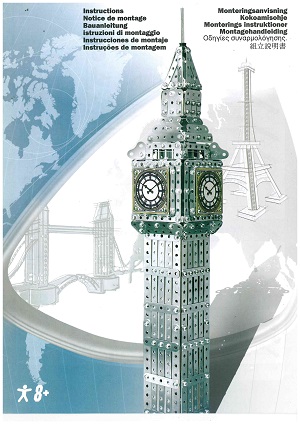 Meccano "Big Ben" Model Set Model Book