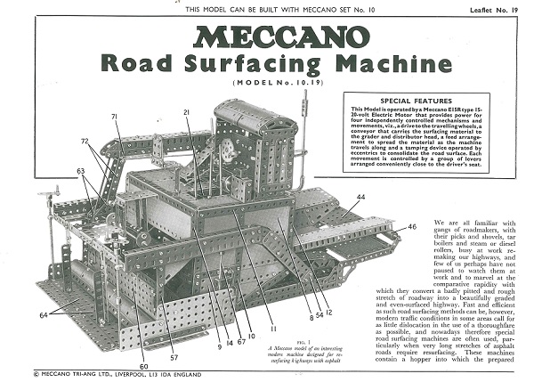 ROAD SURFACING MACHINE