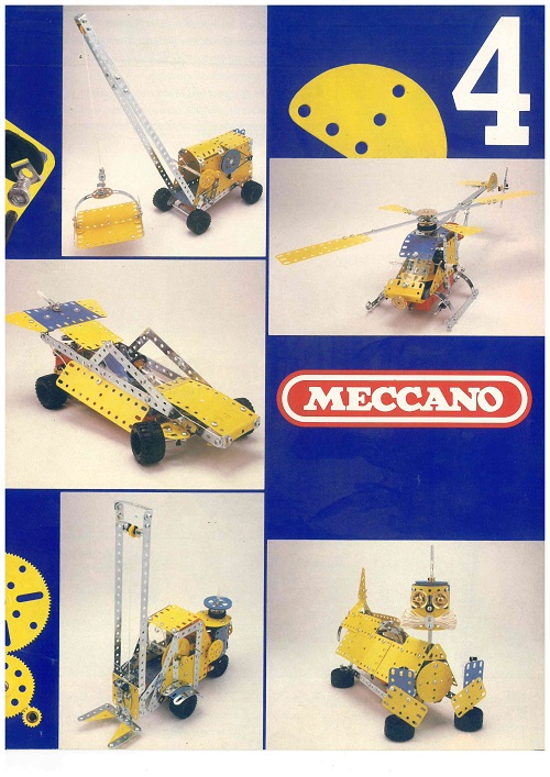 Meccano Set 4 Model Book