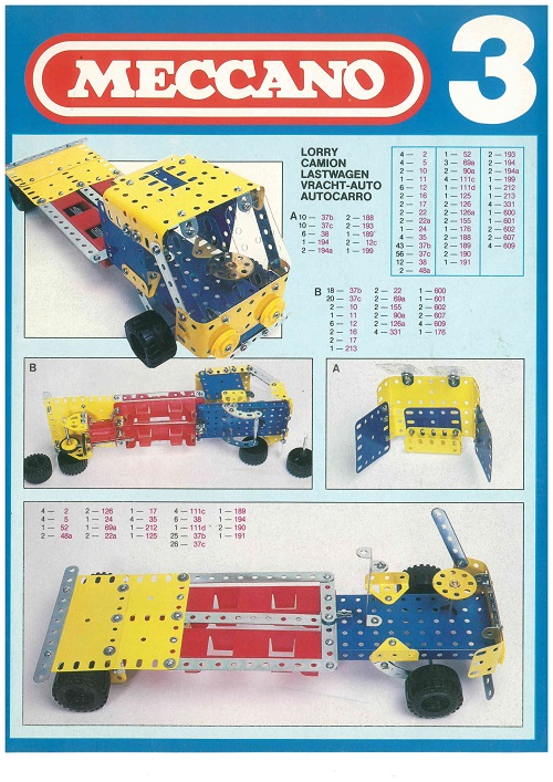 Meccano Set 3 Model Book