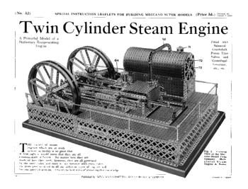 TWIN CYLINDER STEAM ENGINE