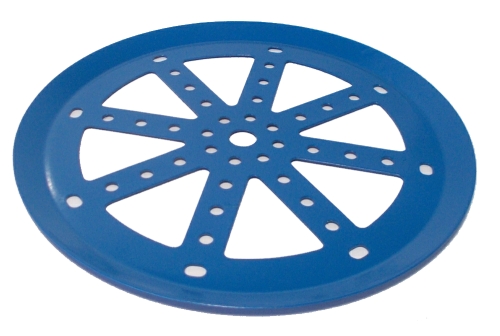 Half M019C Pulley, without boss (blue)